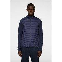 J Lindeberg Mens Golf Holden Quilt Hybrid Jacket -Navy