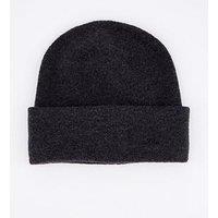 J Lindeberg Mens Golf Diamond Alpaca Mix Hat -Black