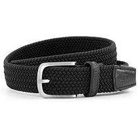 J Lindeberg Mens Golf Bernhard Belt -Black