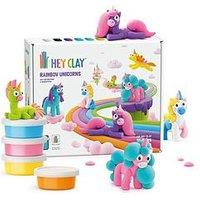 Tomy Hey Clay Rainbow Unicorns 15 Can Modelling Set