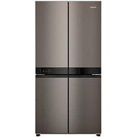 Hotpoint Hq9 U2Bl G Frost Free Fridge Freezer - Black/Inox