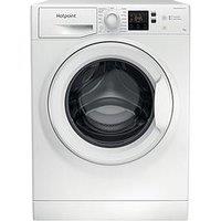 Hotpoint Anti-Stain Nswm946Wuk 9Kg Load, 1400 Spin Washing Machine - White - A Rated