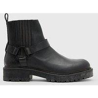 Allsaints Hank Military Hiker Boot - Black