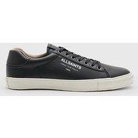Allsaints Underground Leather Sneaker - Black
