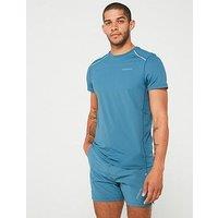 Gym King Men'S Divergent Tee - Lake - Blue