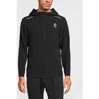 Gym King Mens Contrast Flex Woven Hood - Black