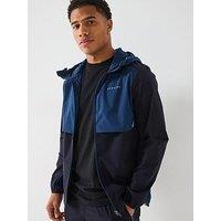 Gym King Mens Advance Tracksuit Top - Navy/Estate Blue