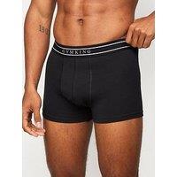 Gym King Mens Lounge Trunks - Black