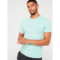 Gym King Men'S Debossed Camo Seamless Tee - Green