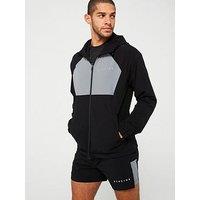 Gym King Mens React Woven Jacket - Black