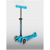 Micro Scooter Mini Deluxe Glow Led - Aqua