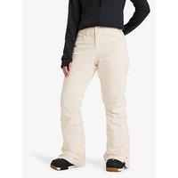 Roxy Women'S Back Yard Ski Pants - Cream