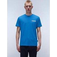 Napapijri Men'S Kasba T-Shirt - Blue