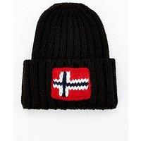 Napapijri Semiury Knitted Hat - Black