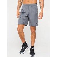 Reebok Mens Training Knit Shorts - Grey