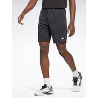 Reebok Mens Training Knit Shorts - Black