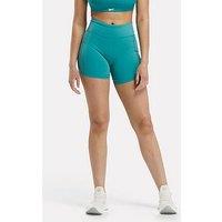 Reebok Womens Training Lux Bootie Shorts - Green