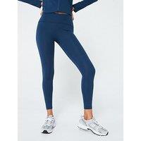 Gym King Womens Peach Luxe Legging - Rich Blue