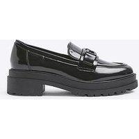 River Island Trim Chunky Loafer - Black