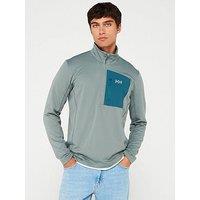Helly Hansen Mens Versalite 1/2 Zip Fleece - Green