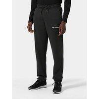 Helly Hansen Mens Cotton Fleece Pant - Black