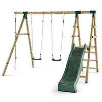 Plum Giant Baboon Wooden Swing Set