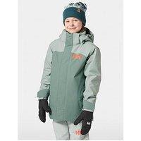 Helly Hansen Kids' Unisex Ski Level Jacket - Light Green