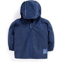 Jojo Maman Bebe Kids Unisex Pack-Away Rain Jacket - Navy