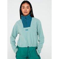 Helly Hansen Womens Daybreaker Cropped Fleece - Green