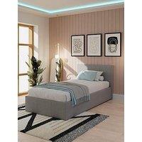 Gfw Odessa Fabric Side Lift Up Ottoman Storage Bed With Sleepycastle Mattress Options (Buy & Save!) - Bed Frame Only