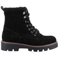 Hush Puppies Aurelia Lace Boot - Black