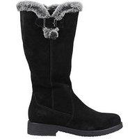 Hush Puppies Millie Mid Boot - Black