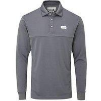 Stuburt Mens Sport Tech Golf Long Sleeve Shirt - Grey