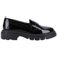 Hush Puppies Reece Loafer Patent - Black