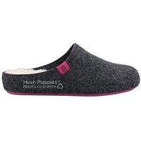 Hush Puppies Good Slipper - Charcoal Grey