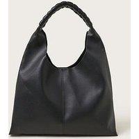 Monsoon Pip Pu Plaited Hobo Bag