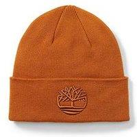 Timberland Tonal 3D Embroidery Beanie - Glazed Ginger