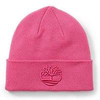 Timberland Tonal 3D Embroidery Beanie - Fruit Dove