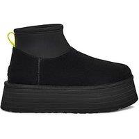 Ugg Womens Classic Mini Dipper Boot - Black