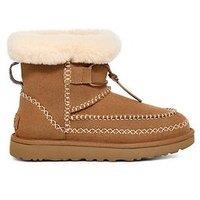 Ugg Womens Classic Mini Alpine Boots - Chestnut