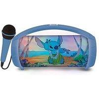 Disney Stitch Bluetooth Karaoke Light Speaker With Microphone