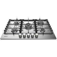 Hotpoint Pph75Gdfixuk 75Cm Gas Hob - Stainless Steel - Hob Only