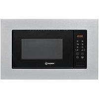 Indesit Push&Go Mwi120Gx Built-In Microwave With Grill - Stainless Steel - Microwave With Installation
