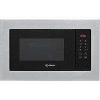 Indesit Push&Go Mwi125Gx Built-In Microwave With Grill - Stainless Steel - Microwave With Installation