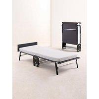 Jaybe Re80 Rollaway Folding Bed With E-Fibre Mattress, Single
