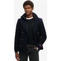 Superdry Tailored 2 In 1 Peacoat - Navy