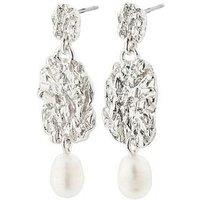 Pilgrim True Earrings Silver-Plated
