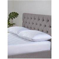 The Very Collection Luxury Cotton Anti Allergy Mattress Protector - Ks