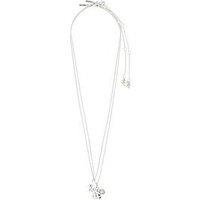 Pilgrim Zhuri Necklace 2-In-1 Set Silver-Plated