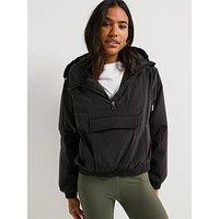 V By Very Pop Over Jacket - Black